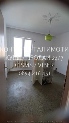 Код 63048. Стандартен непреходен панел 92м2. Състои се от четири отделни помещения, Г-образен коридо - снимка 6