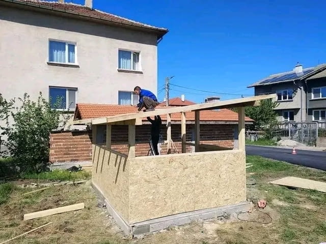 Ремонти покриви навеси градински къщи козирки перголи веранди Хидр - снимка 5