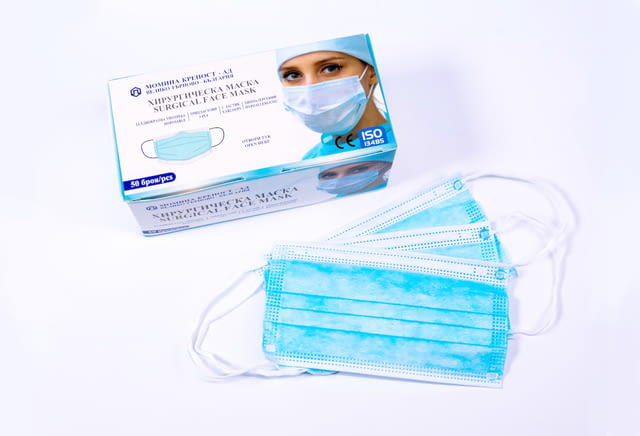 Маска за еднократна употреба - Момина Крепост АД, град Велико Търново | Медицинско Оборудване - снимка 1