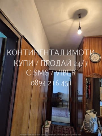 Кодкд 63054. Тристаен стандартен панел 80м2, състоящ се от две спални (едната преходна), хол, отделн - снимка 10
