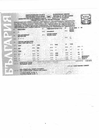 Продавам врати за Шкода Фабия-гр.Ловеч Automobiles - city of Lovech | Spare Parts