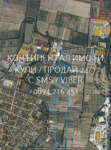 Код 63056. Парцел 2600м2 в индустриалната зона, зад фирма Филпласт, НТП за складова дейност.Формата - снимка 3