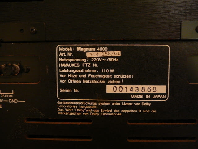 Magnum 4000 - град Пазарджик | Ресийвъри / Усилватели - снимка 8