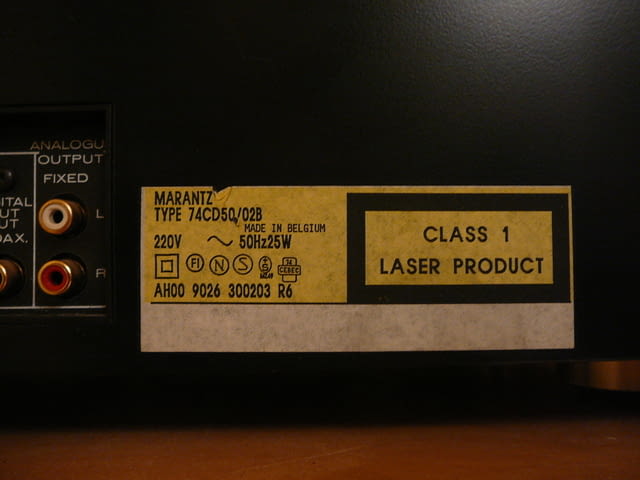 Marantz cd-50 - град Пазарджик | Ресийвъри / Усилватели - снимка 7