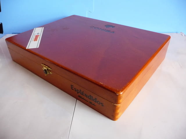 Cohiba дървена кутия от кубински пури Хавана Habanos Cuba Кохиба пушене - снимка 3