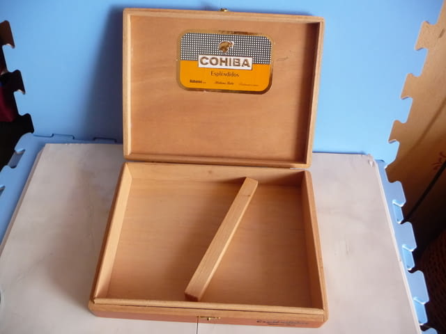 Cohiba дървена кутия от кубински пури Хавана Habanos Cuba Кохиба пушене - снимка 7