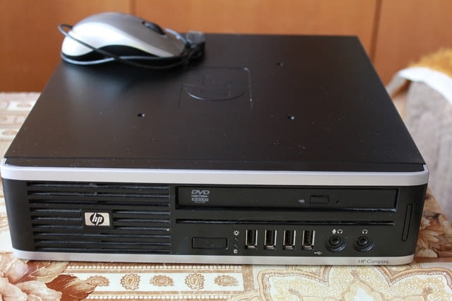 HP Compact портативен настолен компютър - city of Vidin | Desktops - снимка 1