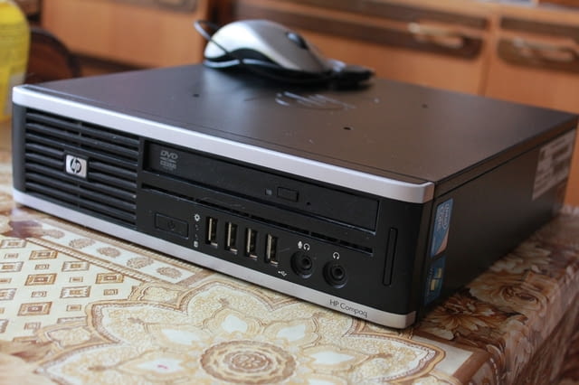 HP Compact портативен настолен компютър - city of Vidin | Desktops - снимка 4