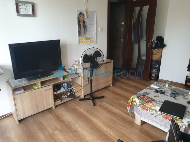 Гарсониера в Хасково, тухла. 1-стаен, 40 м2, Тухла - град Хасково | Апартаменти - снимка 1