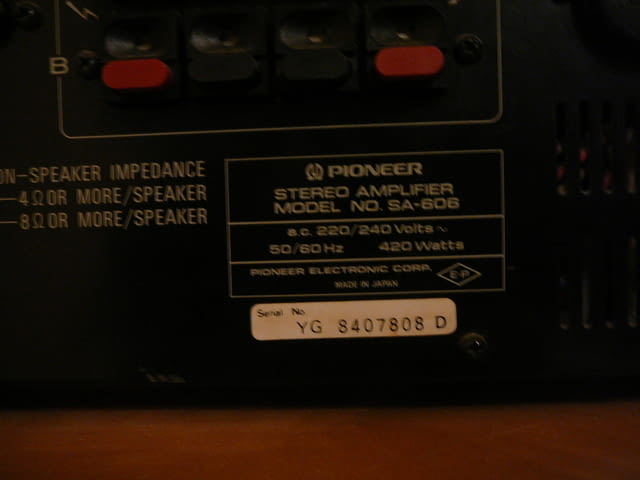 Pioneer sa-606 i tx-606 - град Пазарджик | Ресийвъри / Усилватели - снимка 8
