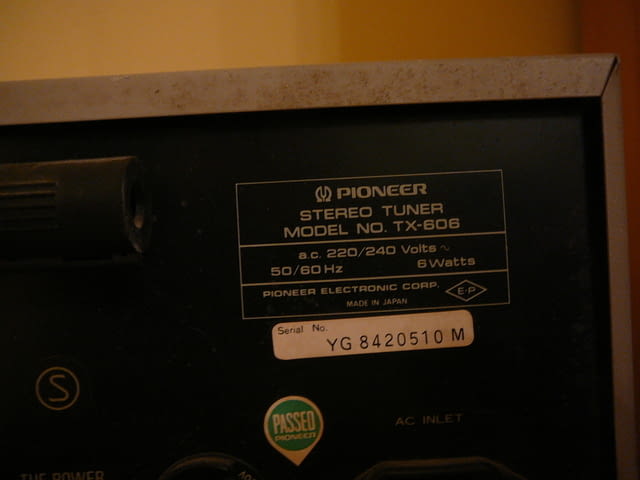 Pioneer sa-606 i tx-606 - град Пазарджик | Ресийвъри / Усилватели - снимка 9