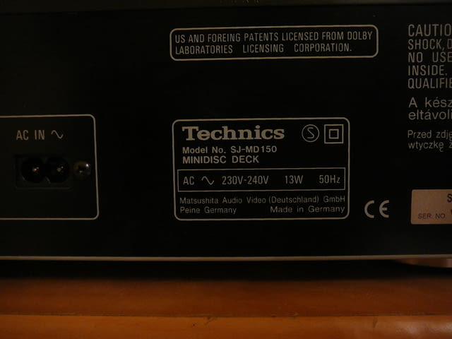Technics sj-md150 - град Пазарджик | Ресийвъри / Усилватели - снимка 9
