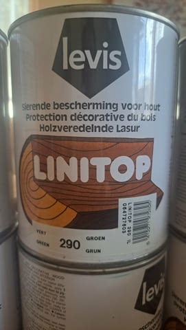 Лазурен лак за дърво, LEVIS Linitop ( 6 бр. по 15лв. ), град Сливен | Строителни Материали - снимка 1
