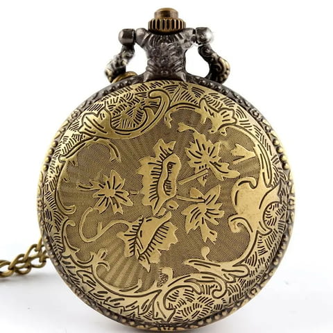 Джобен часовник влак локомотив парен машинист бърз експрес гарата - снимка 4