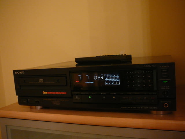 Sony cdp-337esd - град Пазарджик | Ресийвъри / Усилватели - снимка 3