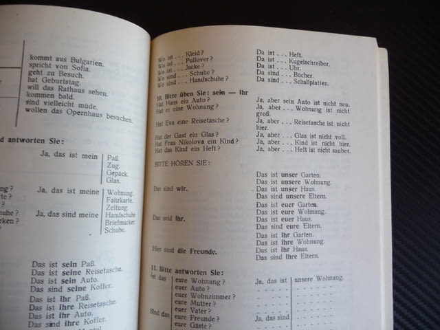 Deutsch. Buch 1 Немска книга немски език изучаване уроци Германия учене езици - снимка 3