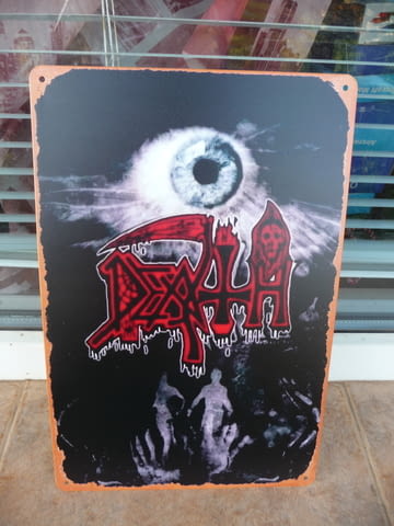 Метална табела музика Death тежък дет метал брутален смърт, град Радомир | Картини - снимка 1