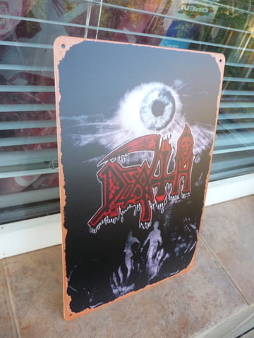 Метална табела музика Death тежък дет метал брутален смърт, град Радомир | Картини - снимка 2