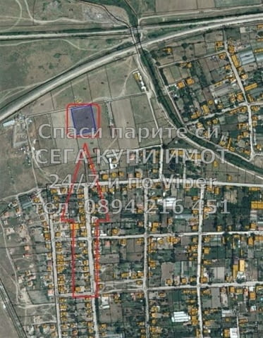 Код 61487. Поземлен имот 3300м2, кат. 5-та, в близост до регулация, път, ток и вода и ЖП линията, пр - снимка 2