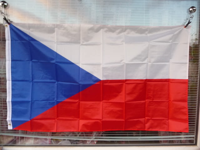 Знаме Чехия Прага чешка бира Чехословакия Европа Шкода пиво, city of Radomir - снимка 1