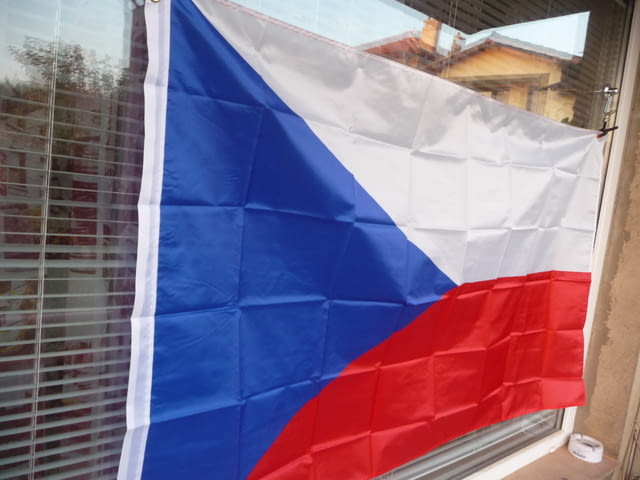 Знаме Чехия Прага чешка бира Чехословакия Европа Шкода пиво, city of Radomir - снимка 2