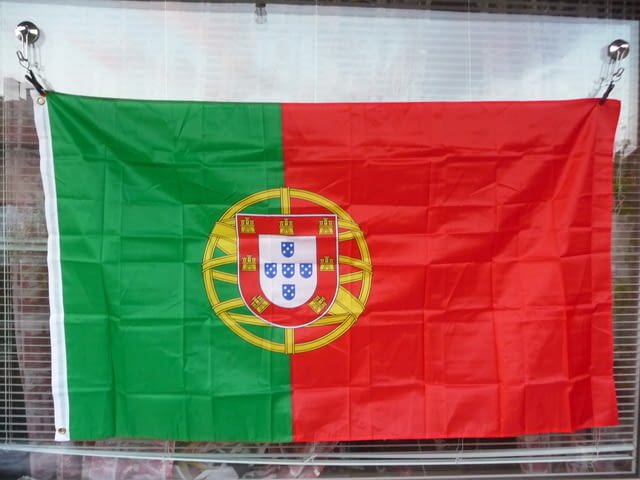 Знаме Португалия Лисабон Португалско Пиренеи мореплаватели, град Радомир | Рекламни Материали - снимка 1