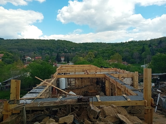 Покриви навеси барбекюта веранди козирки Градински къщи Пренареждане - снимка 6