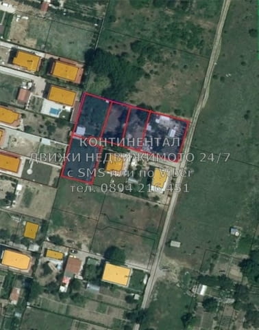 Кодг 62037. Поземлен имот 400м2 с ток, вода и сонда за поливане в самото място. Подходящо е за застр - снимка 4