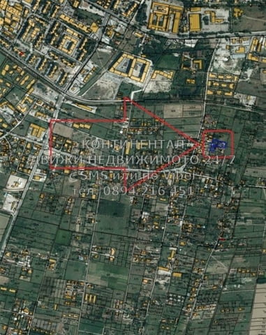 Кодг 62037. Поземлен имот 400м2 с ток, вода и сонда за поливане в самото място. Подходящо е за застр - снимка 6