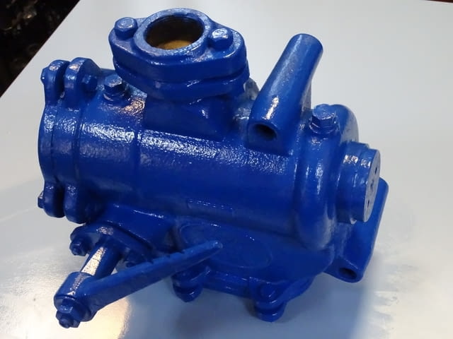 Ръчна бутална двойнодействаща помпа БКФ-4 USSR-1953 130 L/min - снимка 2