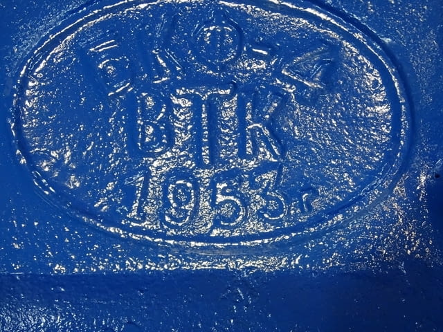 Ръчна бутална двойнодействаща помпа БКФ-4 USSR-1953 130 L/min - снимка 6