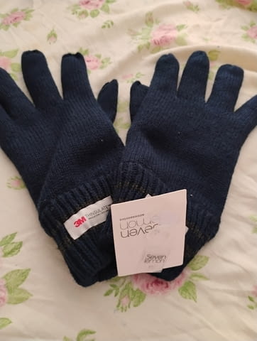 Топли маркови ръкавици с подплата, нови, град Монтана | Шапки / Шалове / Ръкавици - снимка 2