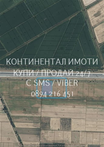 Кодл.15830.Парцел 6750м2 зем.земя с лице на първа линия - 70 метра. Подходящ за промишлено строител - снимка 2