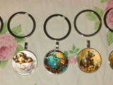 Ключодържатели -медальони, микс, нови
