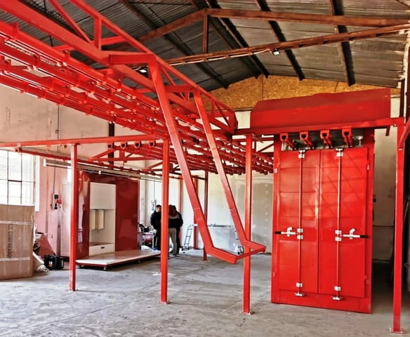 Линии за прахово боядисване - град Извън България | Промишлено Оборудване - снимка 3