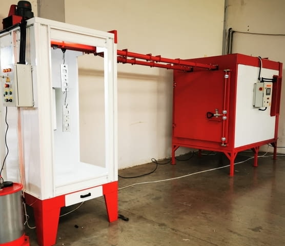 Линия за прахово боядисване на автомобилни джанти, city of Izvun Bulgaria - снимка 4