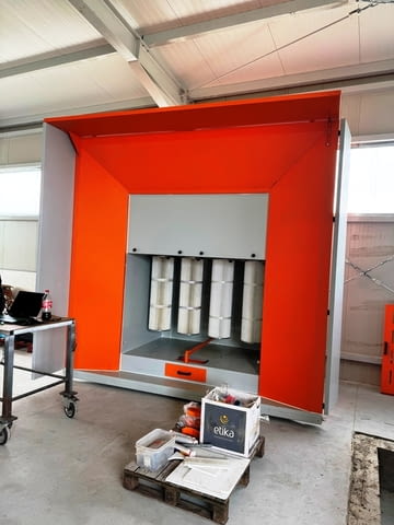 Кабина за прахово боядисване - city of Izvun Bulgaria | Industrial Equipment - снимка 3