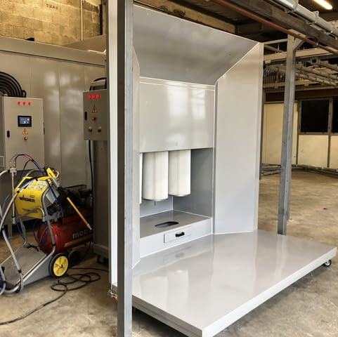 Кабина за прахово боядисване - city of Izvun Bulgaria | Industrial Equipment - снимка 4