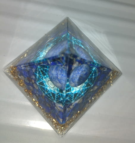 Пирамида оргон - city of Montana | Carving - снимка 2