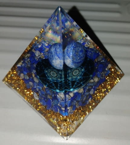 Пирамида оргон - city of Montana | Carving - снимка 3