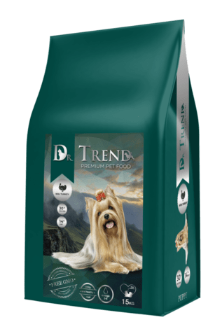 Dr. Trend Puppy All breed - Суха храна за подрастващи кучета от всички породи с пуйка 15кг