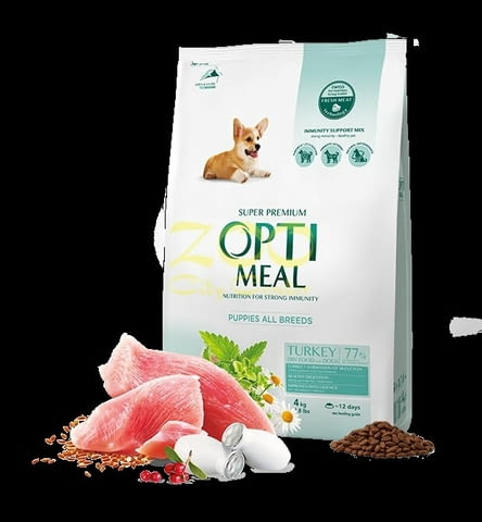Optimeal Puppy All Bred Храна за подрастващи кучета от всички породи 12 кг.