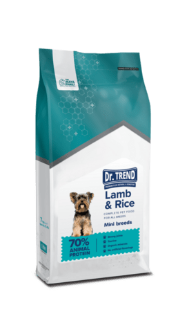 DR. TREND – Храна за кученца от дребни породи с агнешко 7 кг.