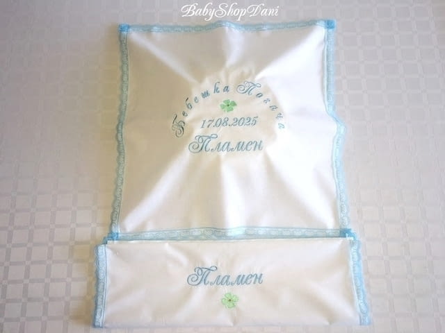 Кърпа за погача на бебе БЕБЕШКА ПОГАЧА месал платно Бродерия, град Варна | Други - снимка 4