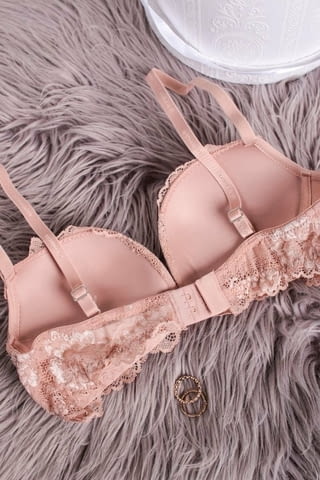 Lormar 70B, 75B, 80B, 85B+S, M, L, XL черни, телесни, бели комплекти сутиени без банели и полупрашки Лормар - снимка 4