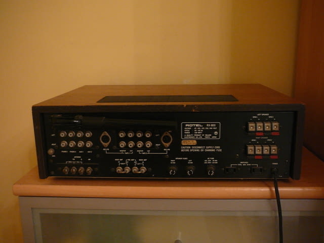Rotel rx-800 - град Пазарджик | Ресийвъри / Усилватели - снимка 8
