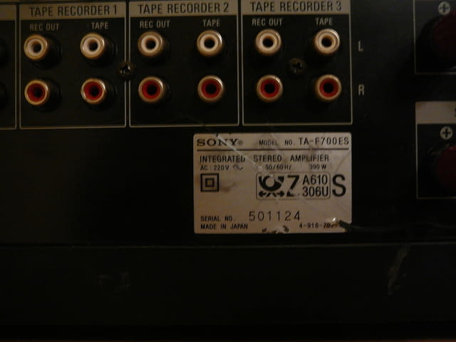 Sony ta-f700es - city of Pazardzhik | Amplifiers & Boards - снимка 7