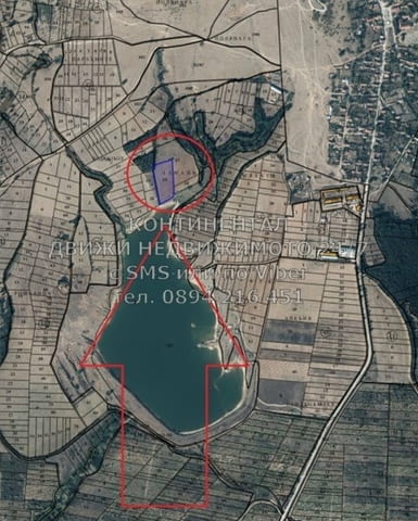 Кодо 62233. Панорамен поземлен имот 14300м2 граничещ с язовир Алмалъка с развит риболов /11дка един - снимка 8