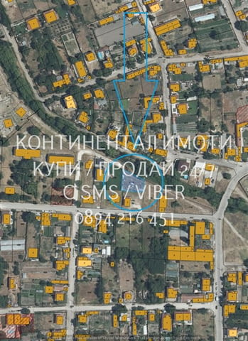 Код 63074. Парцел 650м2, ограден, до нови къщи до реката с лесен достъп от централния път. Има прек - снимка 2