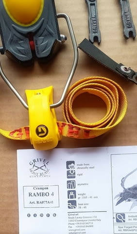 КОТКИ И ЛЕДОКОПИ Гривел за зимно катерене - разпродажба, град Троян | Зимни Спортове - снимка 9